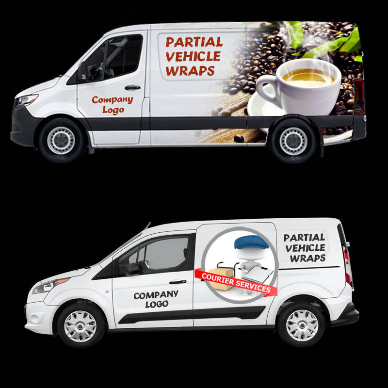 Partial Vehicle Wraps